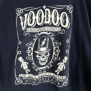 Voodoo New Orleans Unisex Long Sleeve Tshirt 100% Cotton Medium